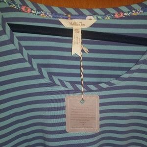 Matilda Jane striped XXL dress, hankerchief hemlin